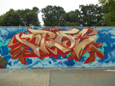 Graffiti Wall in Aurich - Photo by Kros87 - Kros, KrosOne, Kros87 (2013)