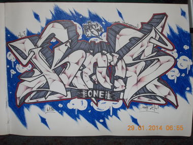 Graffiti Sketch - Photo by Kros87 - Kros, KrosOne, Kros87 (2014)