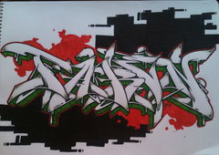 Graffiti Sketch - Photo by Kros87 - Taken, Kros, KrosOne (2014)