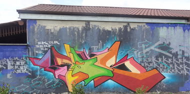 Graffiti Wall in Starogard Gda?ski - Photo by Ktos83 (2013)