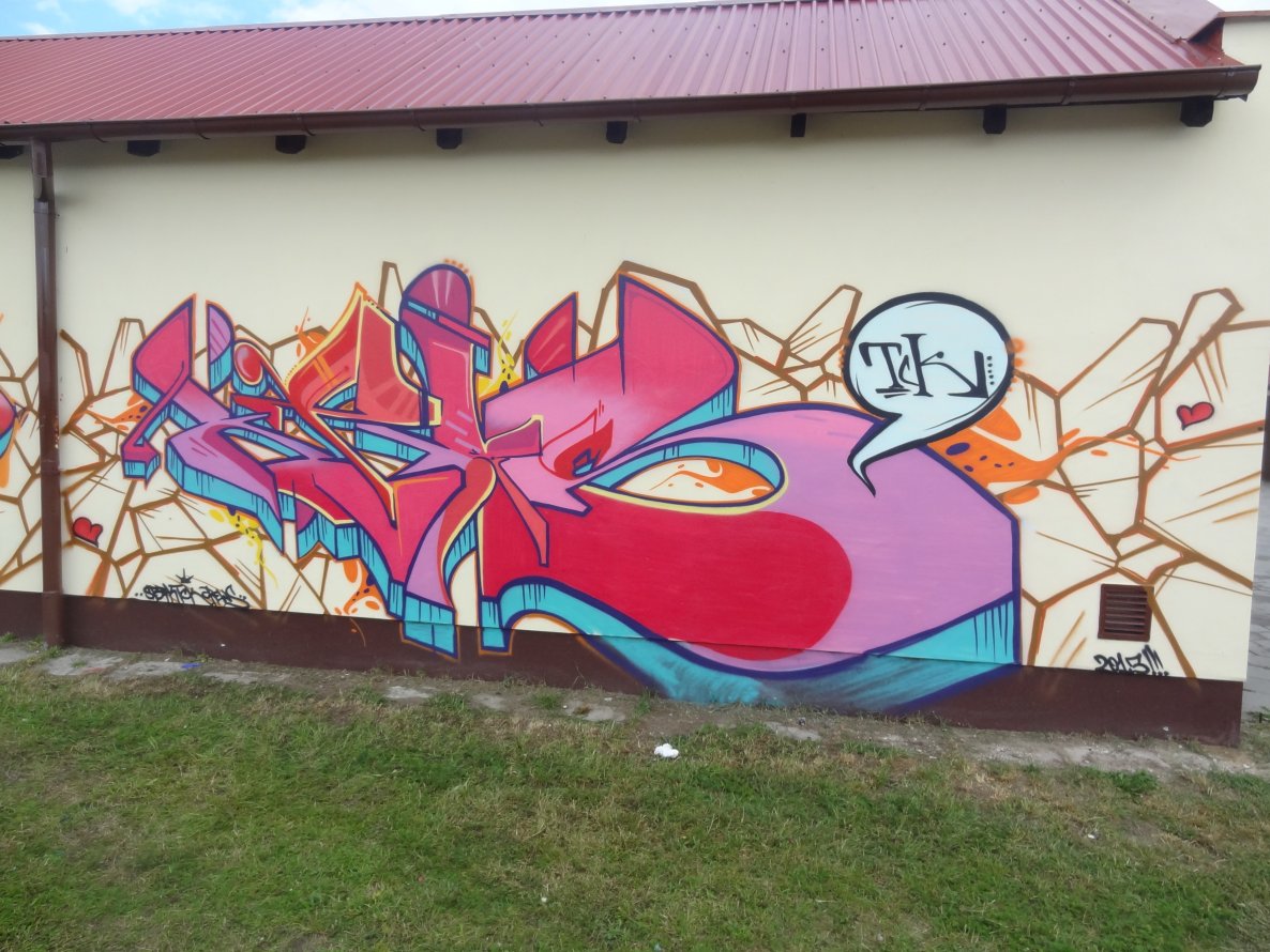 Graffiti Wall in Poland - Photo by Ktos83 (2013)