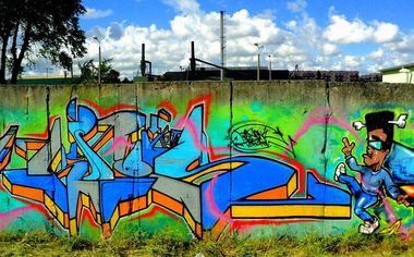 Graffiti Wall - Photo by Ktos83 (2014)