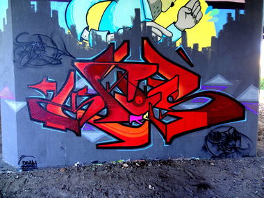 Graffiti Wall - Photo by Ktos83