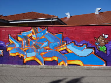 Graffiti Wall - Photo by Ktos83 (2015)