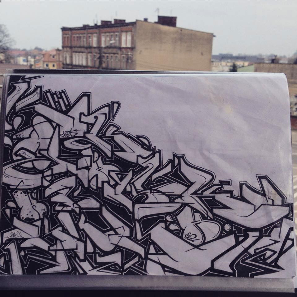 Graffiti Sketch - Photo by Ktos83 - ktos, CLR, COLDASICE