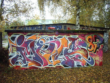 Graffiti Wall - Photo by Ktown - Impuls, Kes, Rus (2006)