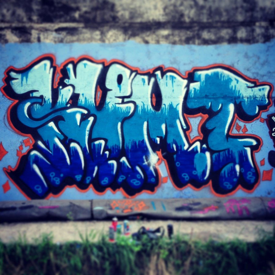 Graffiti Wall in Blagoveshensk  - Photo by Kumt_LRZC - Russia, blagoveshensk, kumt