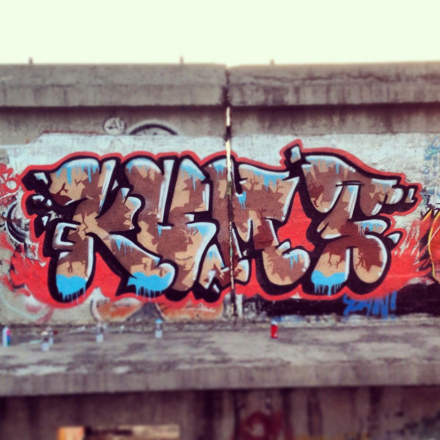 Graffiti Bombing in Blagoveshensk  - Photo by Kumt_LRZC - Russia, blagoveshensk, kumt