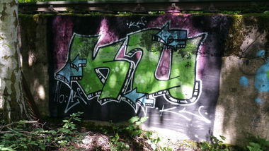 Graffiti Bombing in Kassel - Photo by Kunited - Ku.Cu