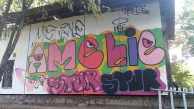 Graffiti Wall - Photo by Kunited - Amelie, Stur, Token69 (2016)