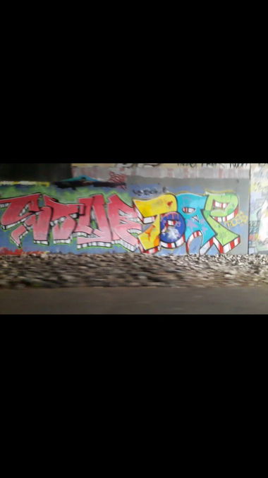 Graffiti Wall in Kassel - Photo by Kunited - stur, tosp (2017)