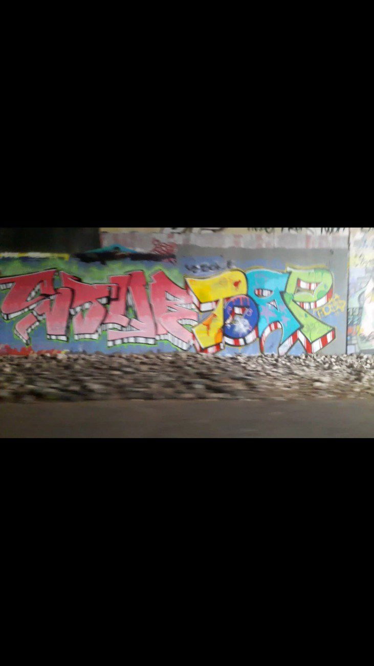 Graffiti Wall in Kassel - Photo by Kunited - stur, tosp (2017)