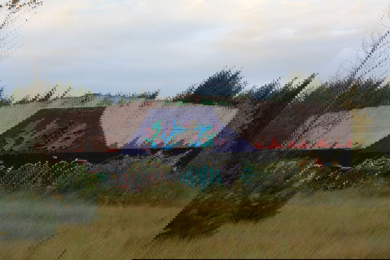 Graffiti Wall - Photo by KurtCHose - Hets, Teus, Karlshorst (2012)