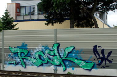 Graffiti Wall - Photo by KurtCHose - Rock, bk, rs