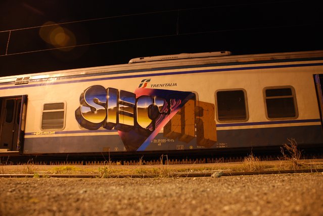 Graffiti Train - Photo by KurtCHose - secir