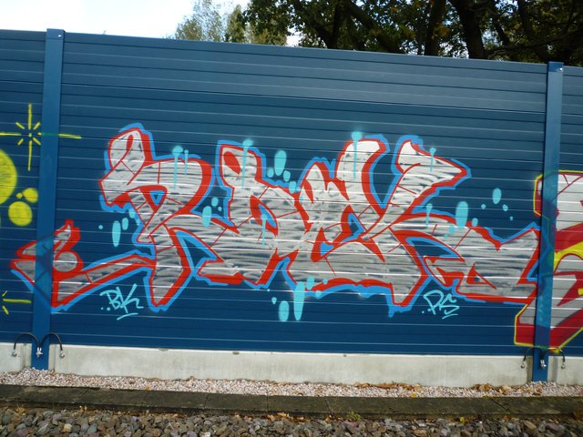 Graffiti Wall - Photo by KurtCHose - rock