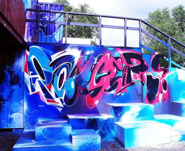 Graffiti Wall - Photo by KurtCHose - pacer