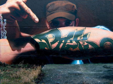 Graffiti Wall - Photo by KurtCHose - maclaim