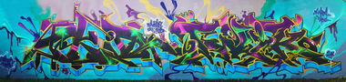 Graffiti Wall - Photo by KurtCHose - Twik