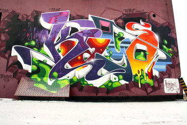 Graffiti Wall - Photo by KurtCHose - Kayo