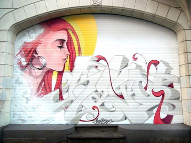 Graffiti Wall - Photo by KurtCHose - Kayo