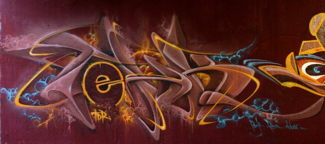 Graffiti Wall - Photo by KurtCHose - Tenk