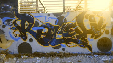 Graffiti Wall - Photo by KurtCHose - Teus, teu, Rough (2014)