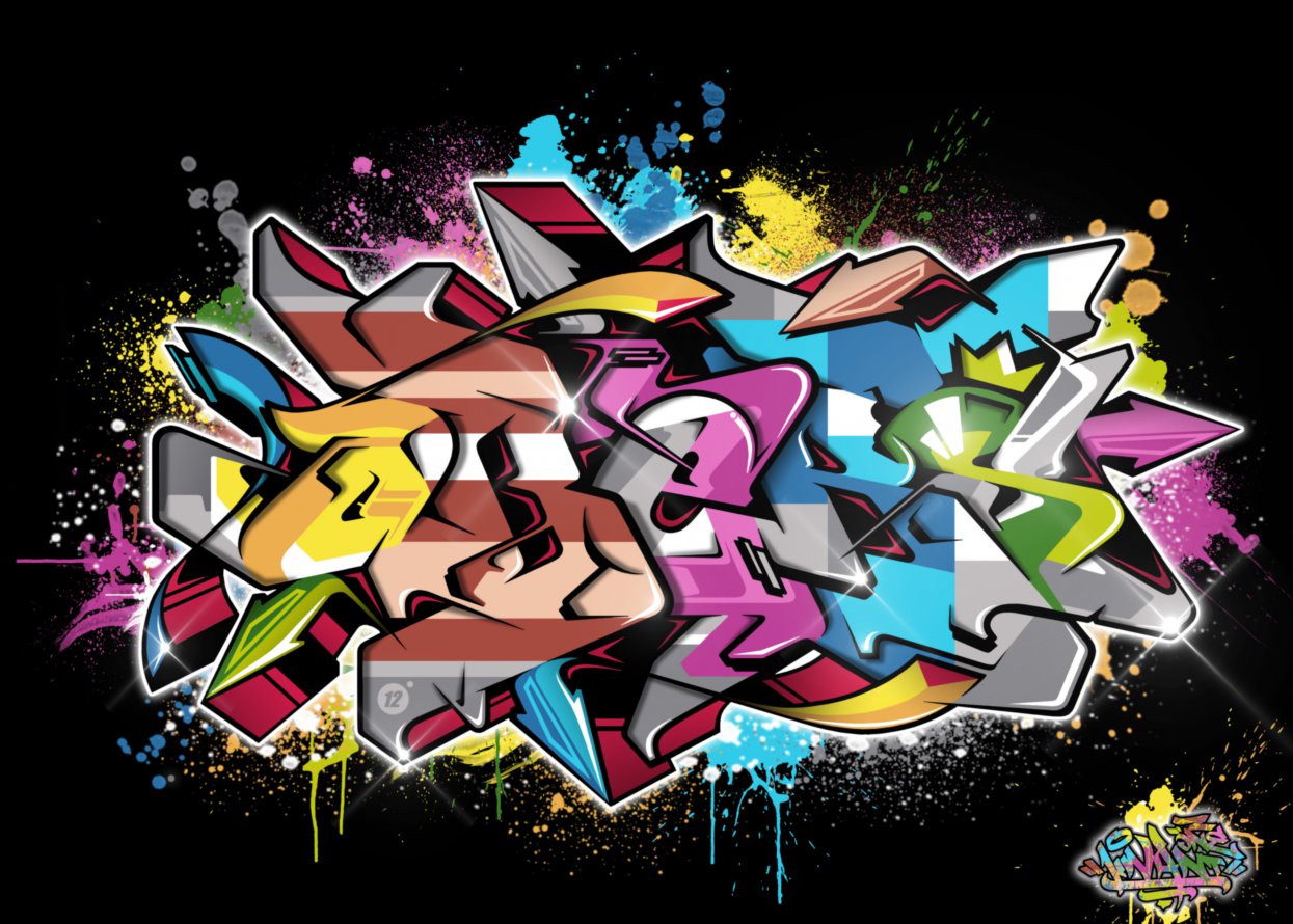 Graffiti Sketch - Photo by KwantOne - Obers, Kwant, Digital (2012)
