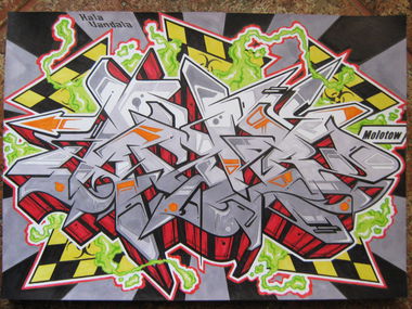 Graffiti Sketch - Photo by KwantOne - Kwant, Sketch, Hazard (2013)