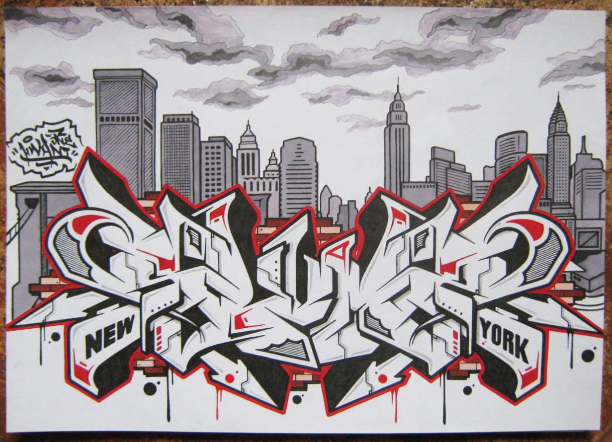 Graffiti Wall - Photo by KwantOne (2014)