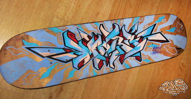 Graffiti Artwork - Photo by KwantOne - Kwant, Canvas (2014)