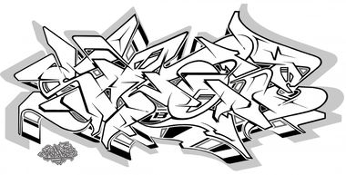 Graffiti Sketch - Photo by KwantOne - Sanone, Sketch, Kwant (2013)