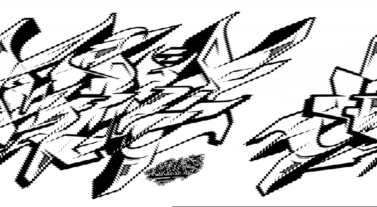 Graffiti Sketch - Photo by KwantOne - Kwant, One (2014)