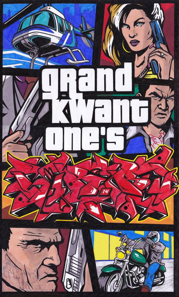 Graffiti Sketch - Photo by KwantOne