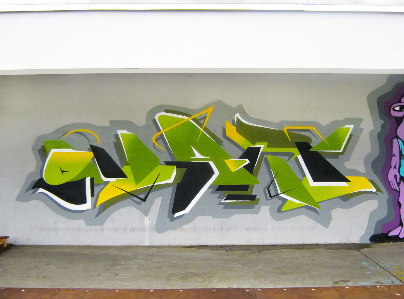 Graffiti Wall - Photo by KwantOne - Russia, Kaliningrad, Belarus (2016)