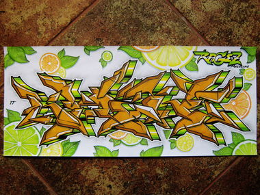 Graffiti Sketch - Photo by KwantOne - Art, Kwant, Belarus (2017)