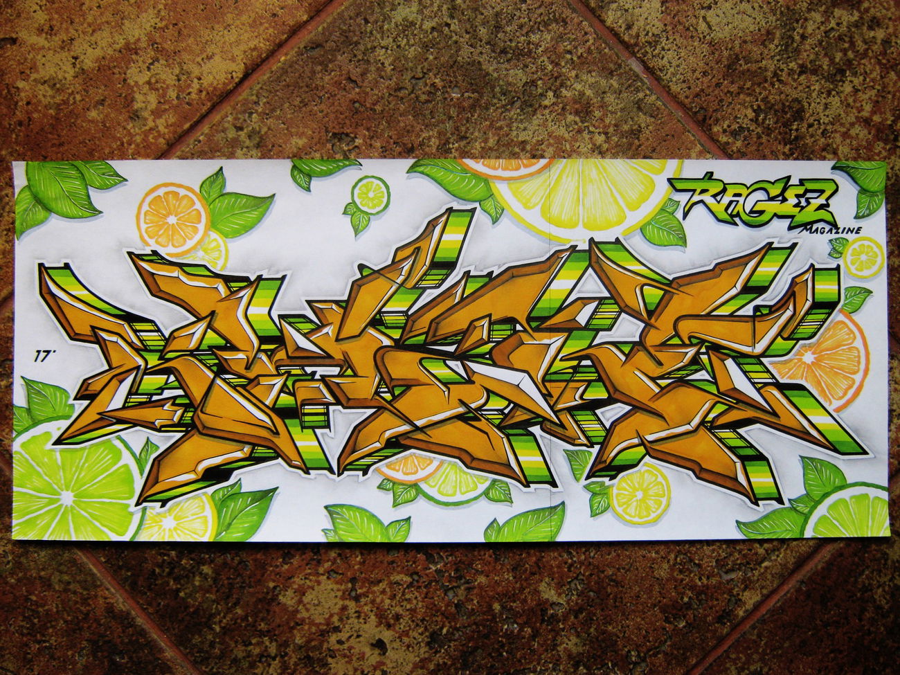 Graffiti Sketch - Photo by KwantOne - Art, Kwant, Belarus (2017)