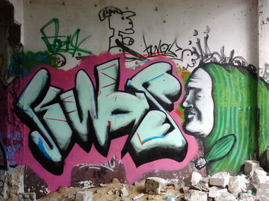 Graffiti Wall in Poland - Photo by KwasDSL - Kwas, DSL, Daj (2013)