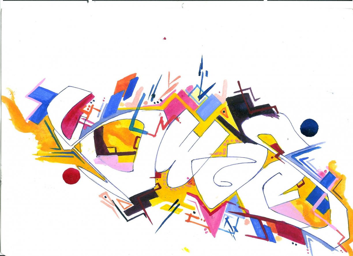 Graffiti Sketch - Photo by KwasDSL - Kwas, DSL, Daj (2014)
