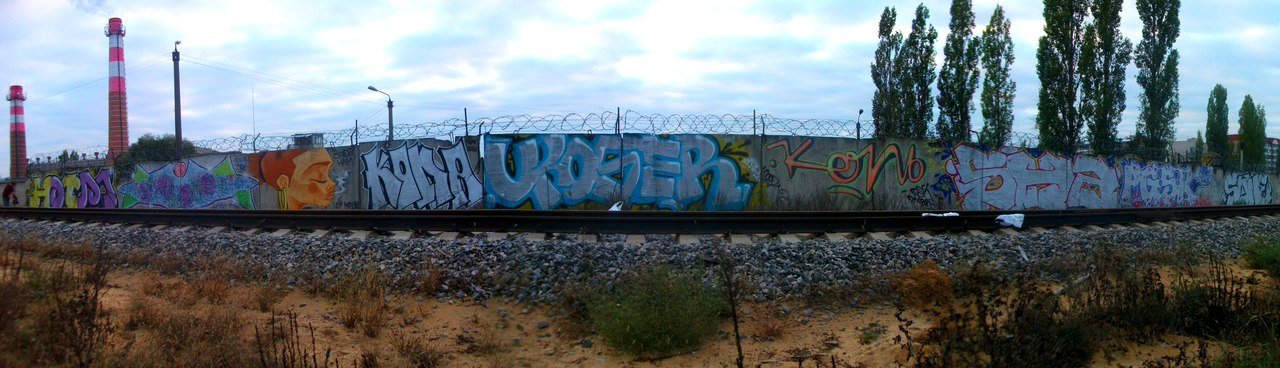 Graffiti Bombing - Photo by LASY
