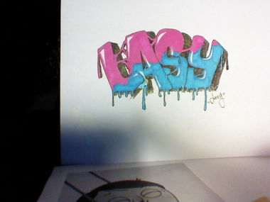 Graffiti Sketch - Photo by LASY