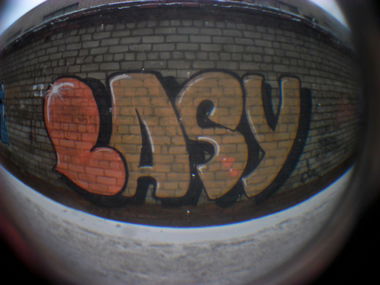 Graffiti Bombing - Photo by LASY