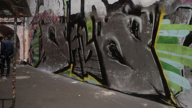Graffiti Wall - Photo by LAVEGANG (???)