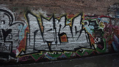 Graffiti Wall - Photo by LAVEGANG (???)