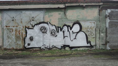 Graffiti Bombing - Photo by LAVEGANG