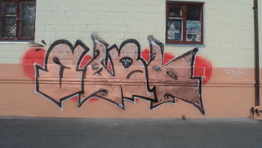 Graffiti Bombing - Photo by LAVEGANG