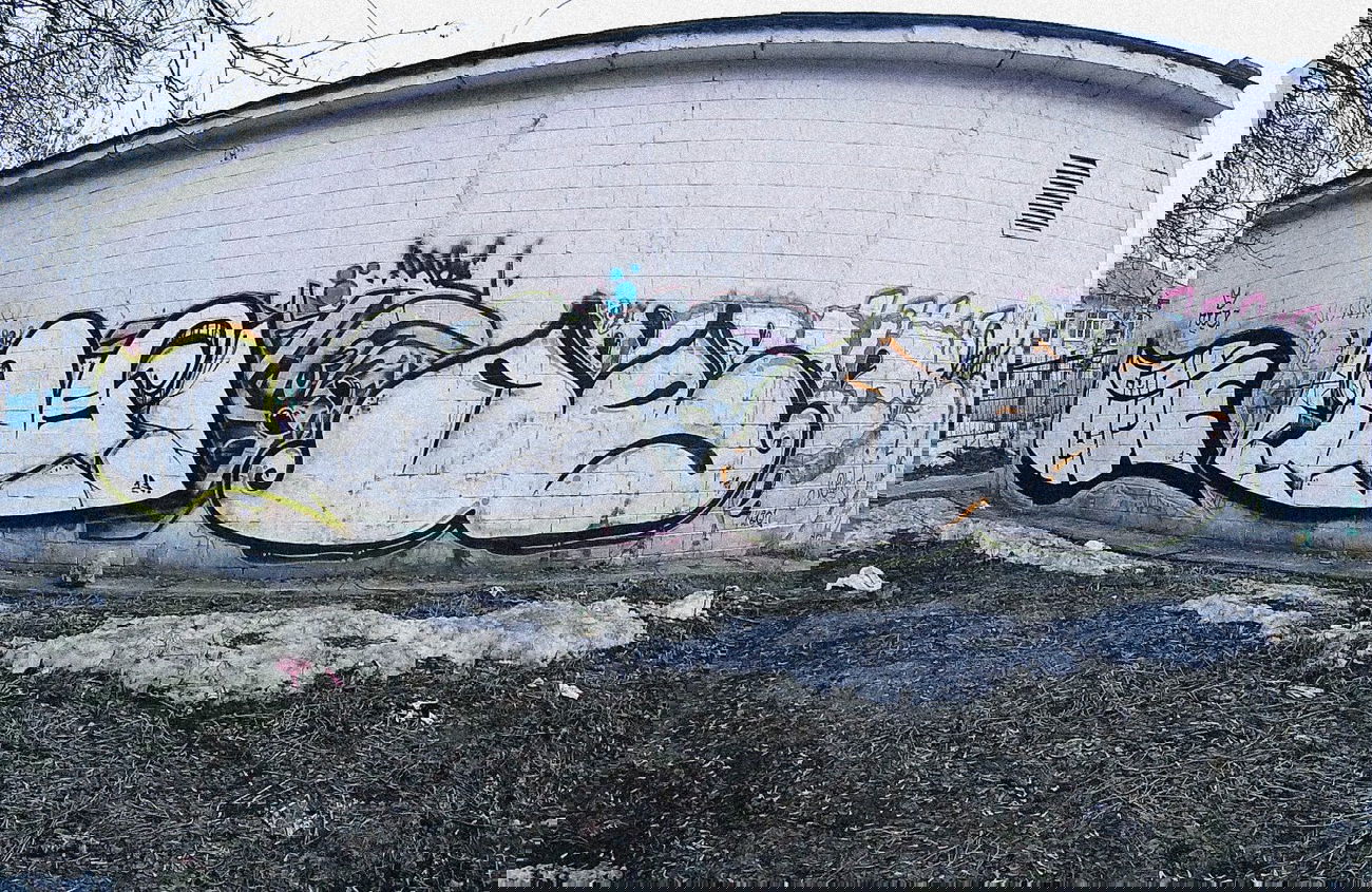 Graffiti Bombing - Photo by LAVEGANG