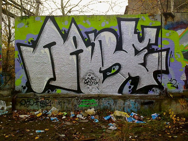 Graffiti Wall - Photo by LAVEGANG