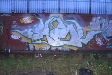 Graffiti Wall - Photo by LAVEGANG