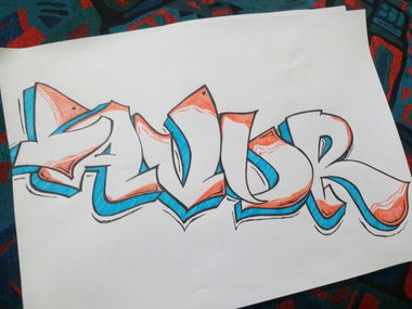 Graffiti Sketch - Photo by LAVUR - VandalConnection, Turkey, Adana